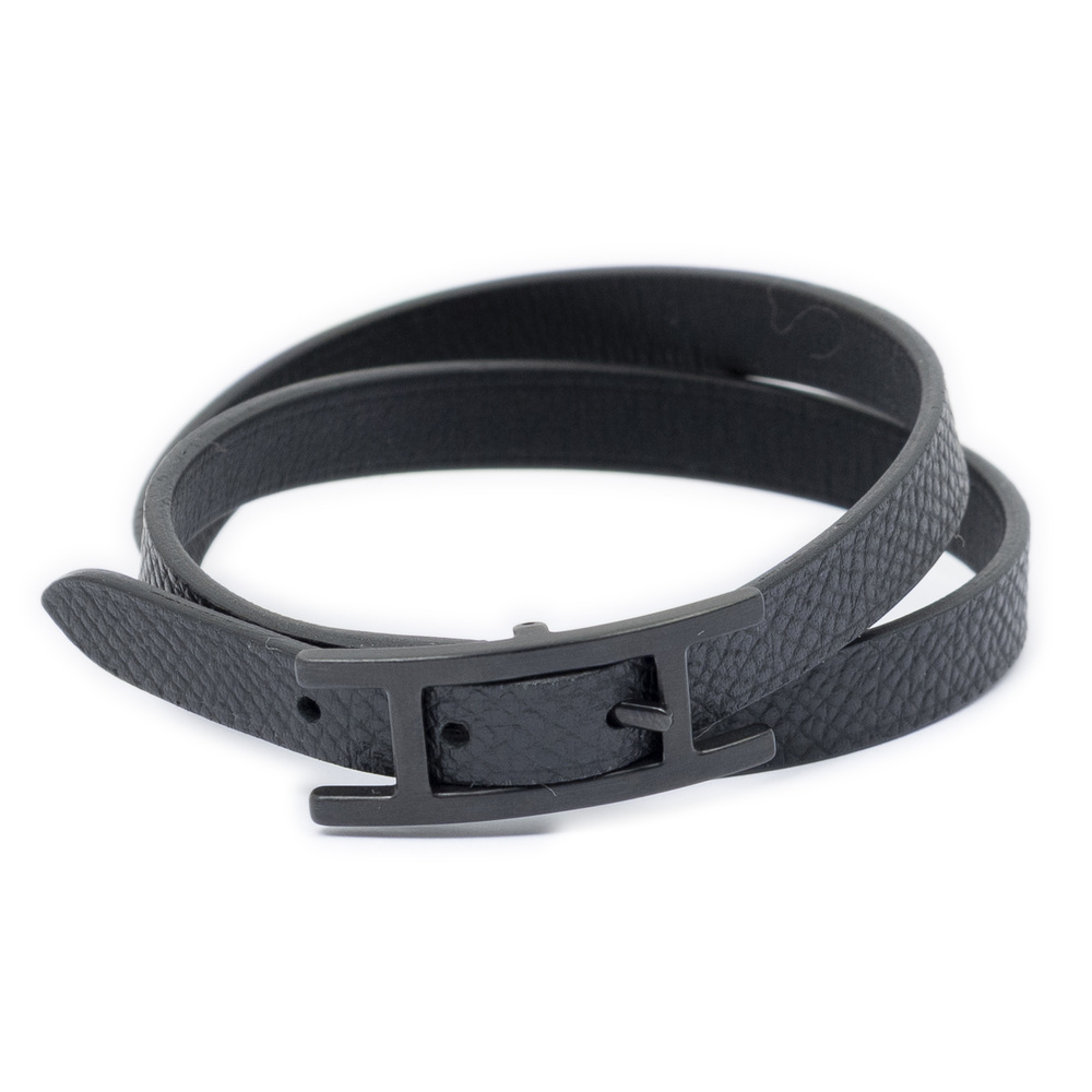 Hermes Behapi Double Tour Bracelet T5